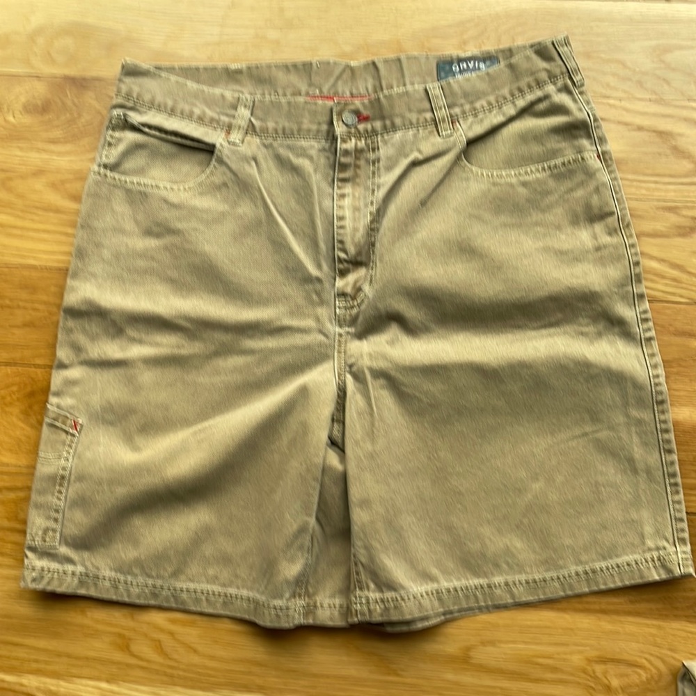 Orvis trout bum shorts.